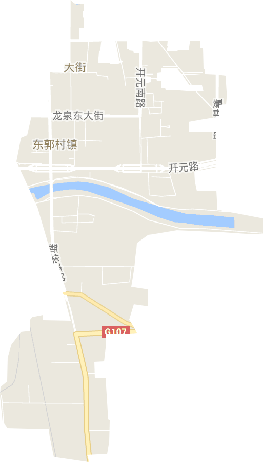 东郭村镇电子地图