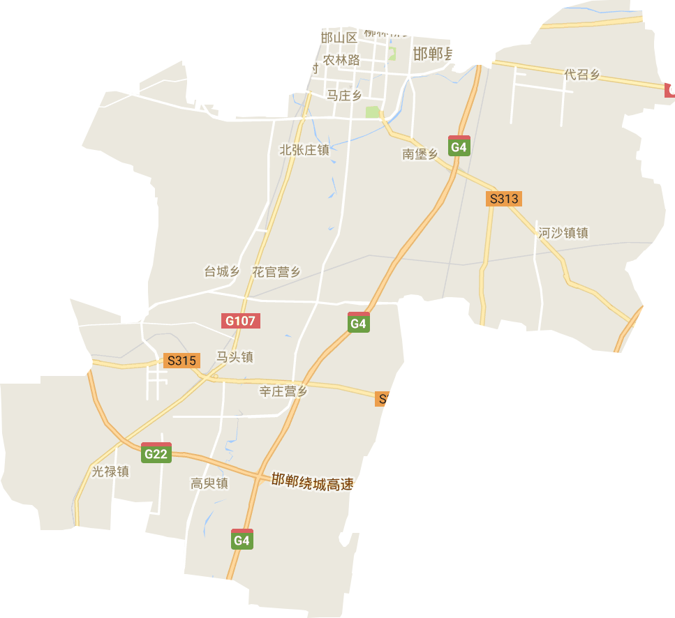 邯山区电子地图