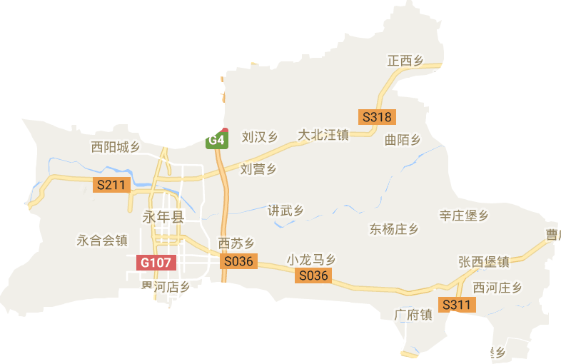 永年区电子地图