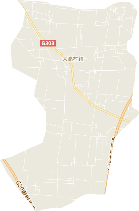 大高村镇电子地图