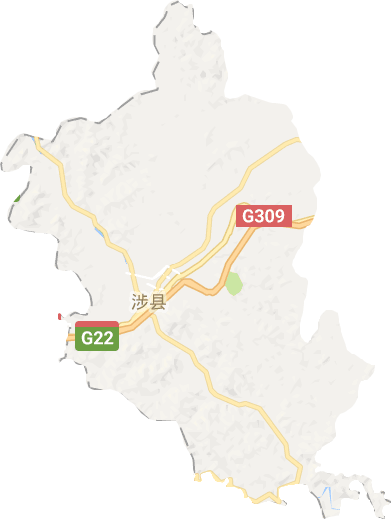 涉县电子地图