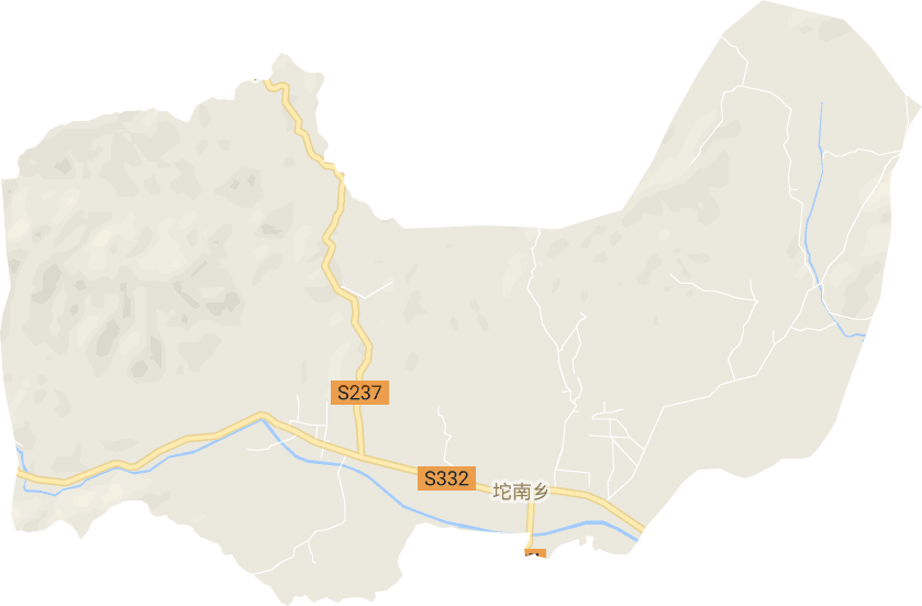 坨南乡电子地图