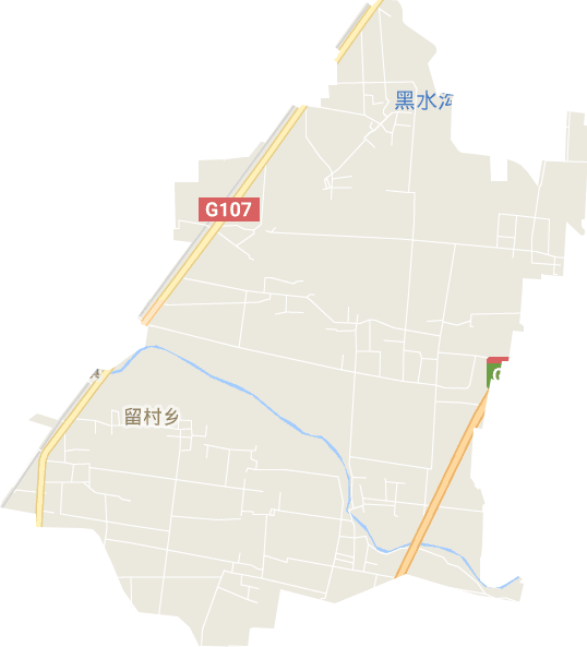 留村乡电子地图