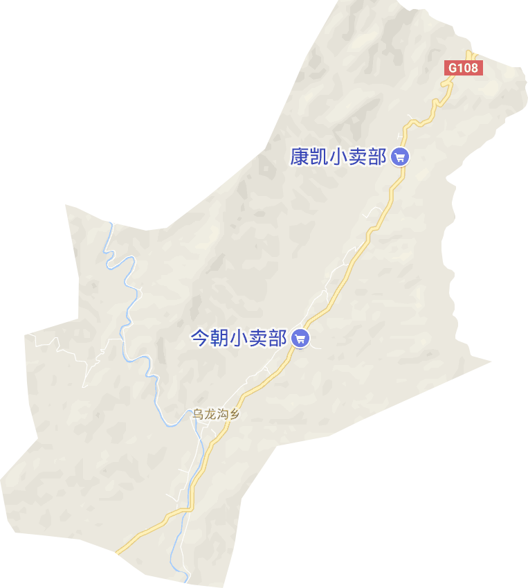 乌龙沟乡电子地图