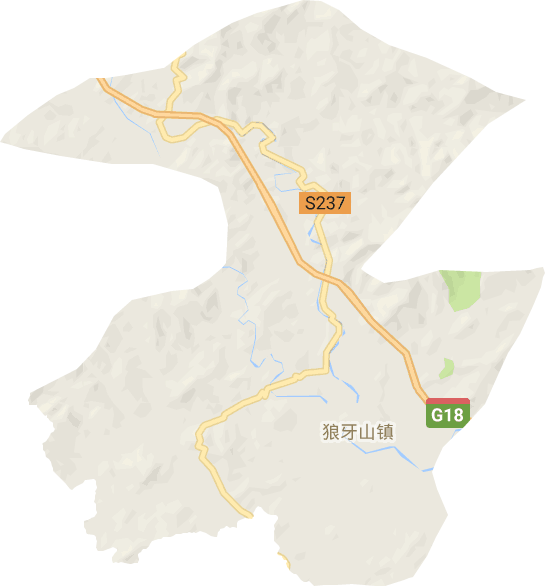 狼牙山镇电子地图