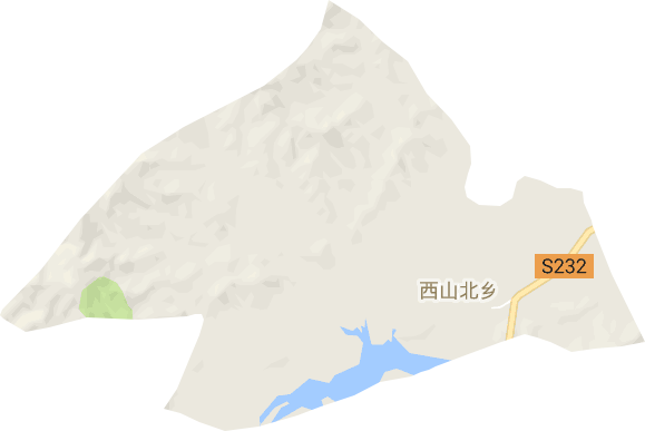 西山北乡电子地图