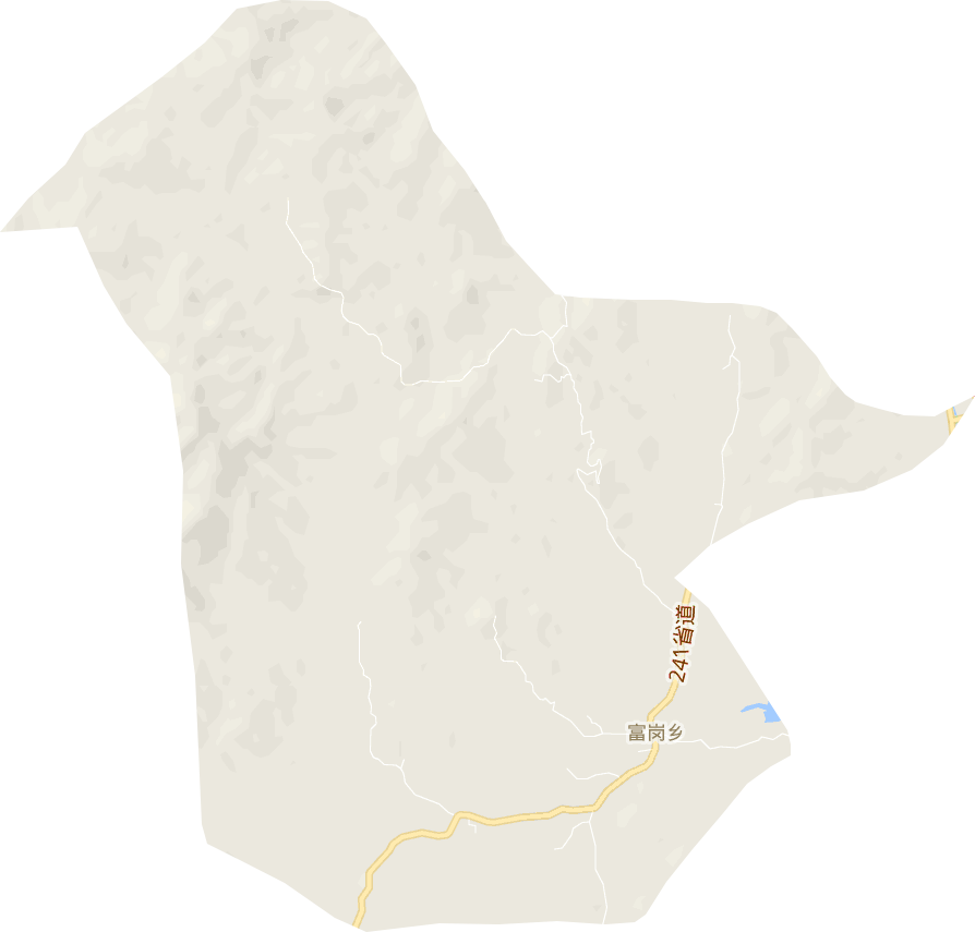 富岗乡电子地图