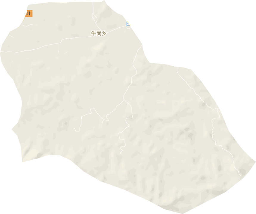 牛岗乡电子地图