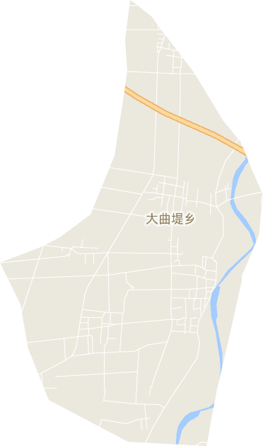 大曲堤乡电子地图