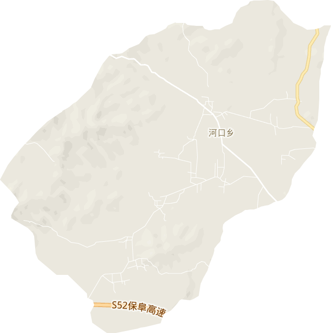 河口乡电子地图
