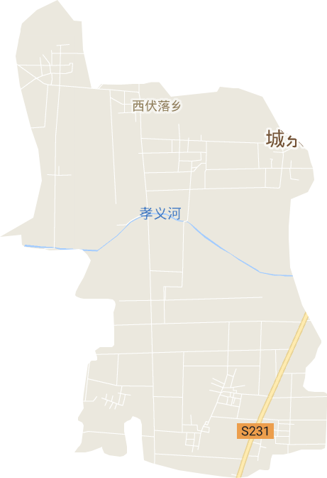 西佛落镇电子地图