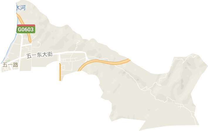 五一路街道电子地图