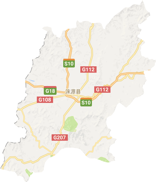 涞源县电子地图