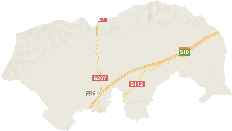 高墙乡电子地图