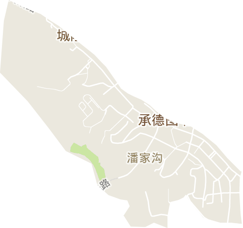 潘家沟街道电子地图