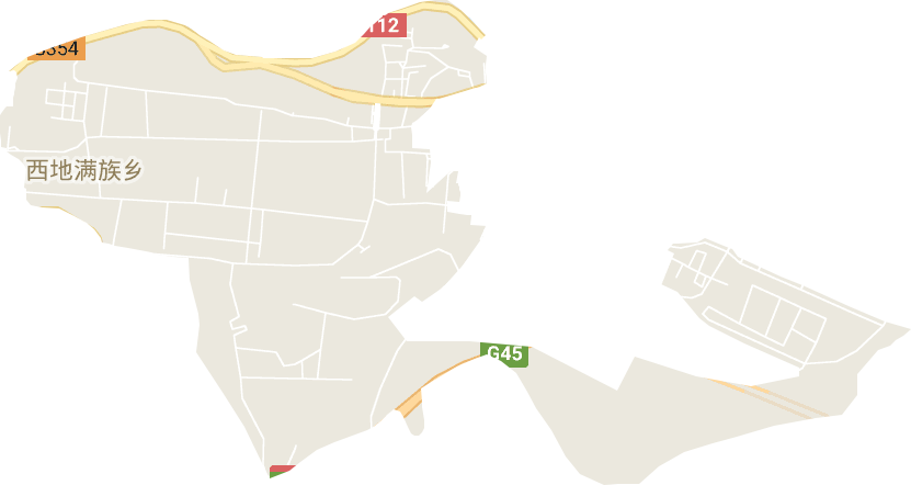 钢城街道电子地图
