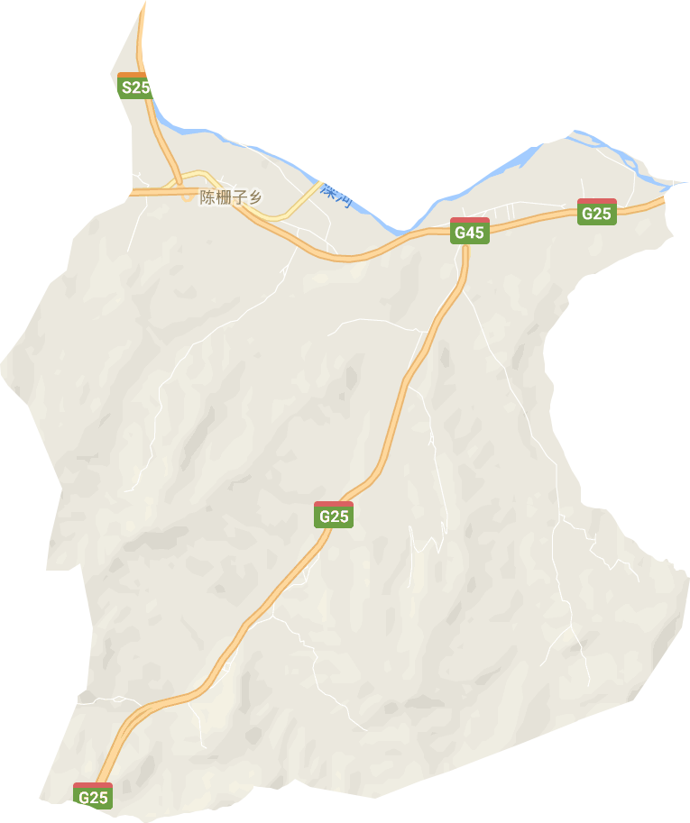 陈栅子乡电子地图