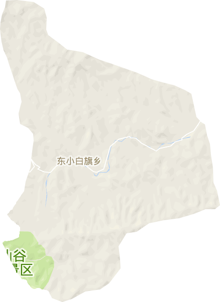 东小白旗乡电子地图