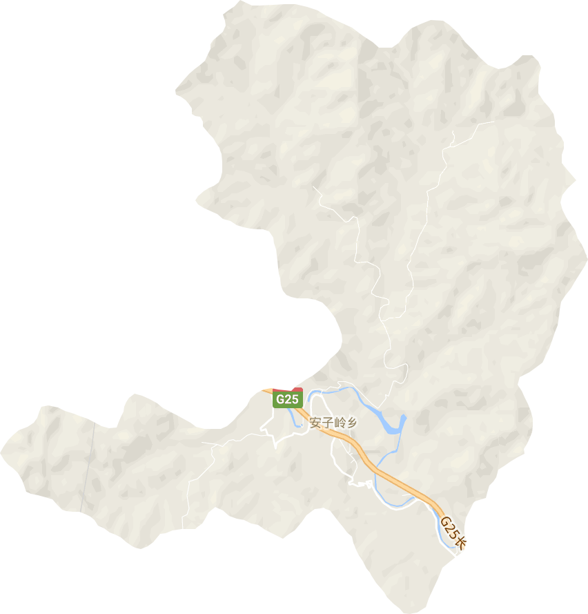 安子岭乡电子地图