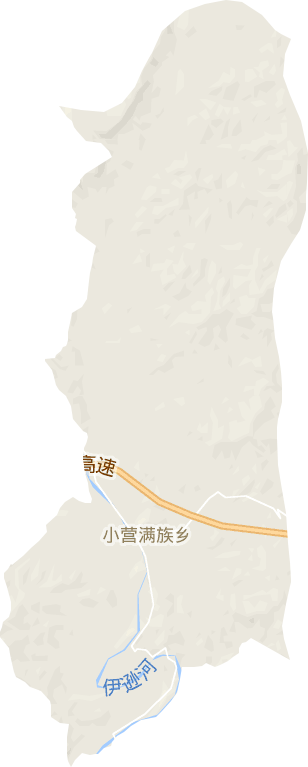 小营满族乡电子地图