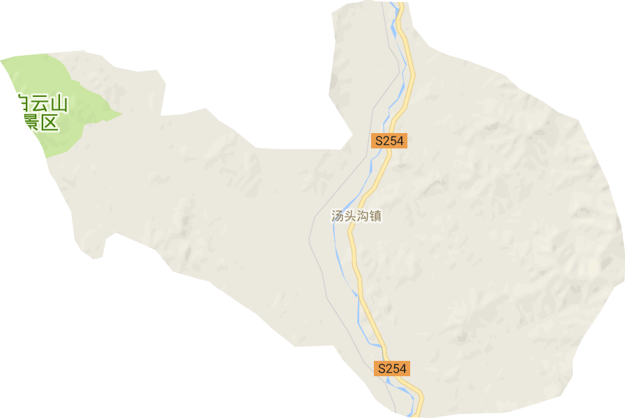 汤头沟镇电子地图