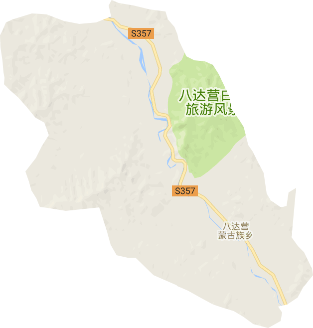 八达营蒙古族乡电子地图