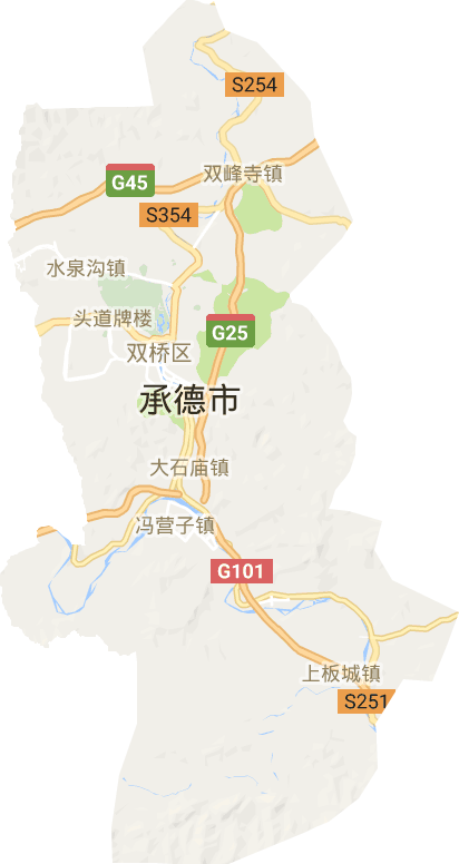 双桥区电子地图
