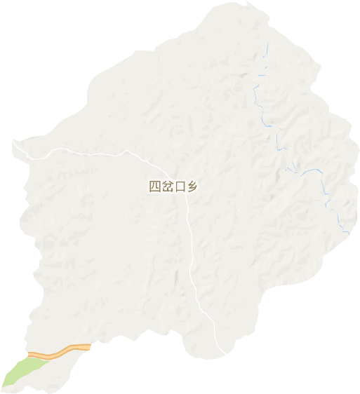 四岔口乡电子地图