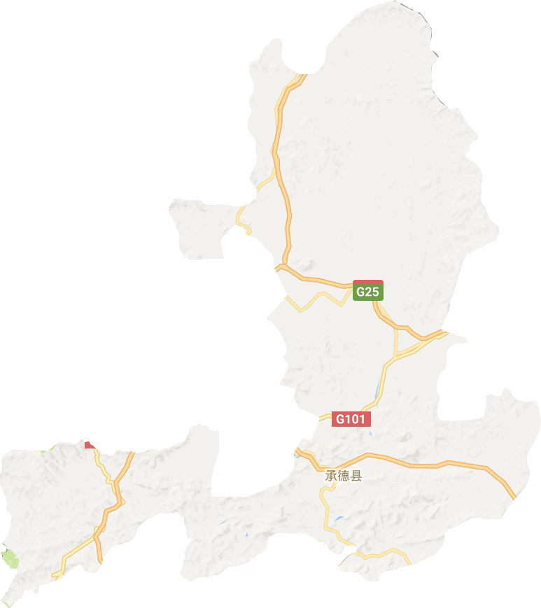 承德县电子地图