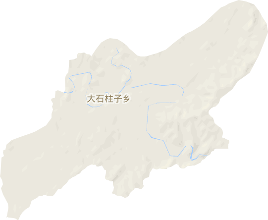 大石柱子乡电子地图