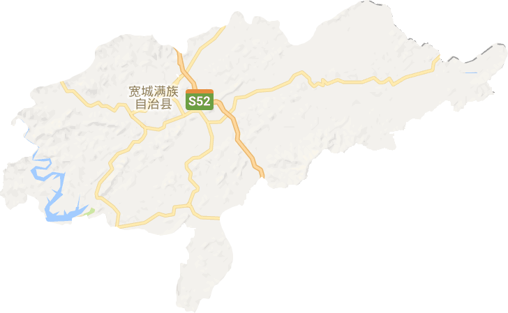 宽城满族自治县电子地图