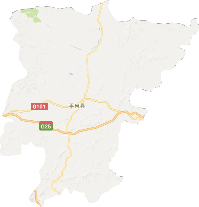 平泉市电子地图