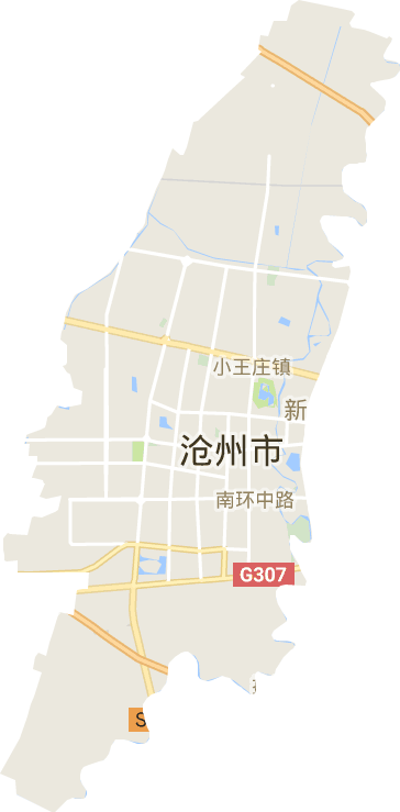 运河区电子地图