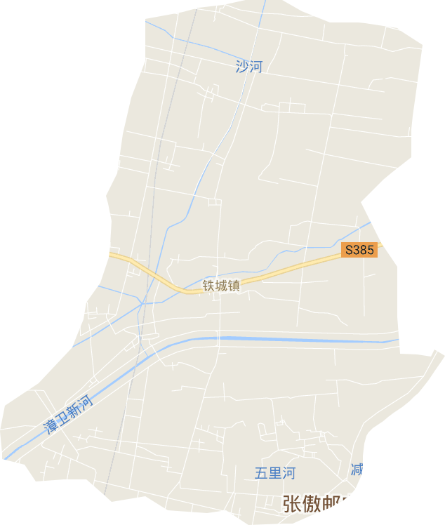 铁城镇电子地图