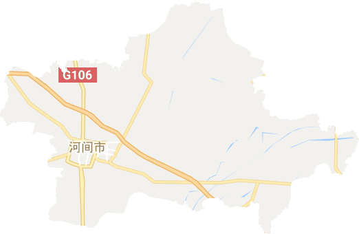 河间市电子地图