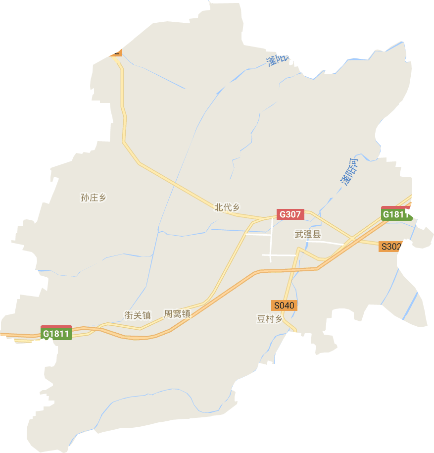 武强县电子地图