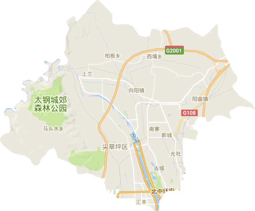 尖草坪区电子地图