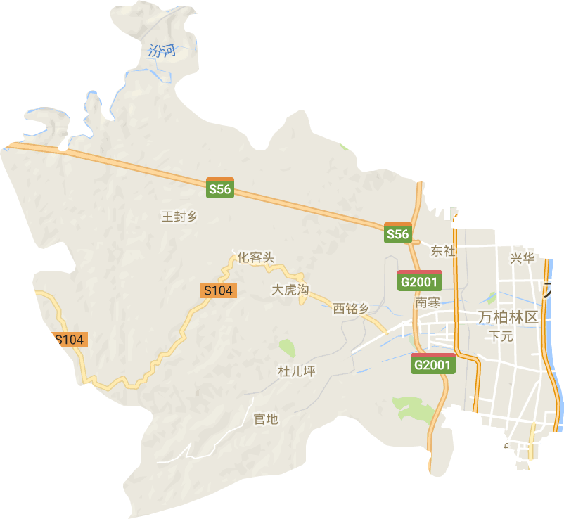 万柏林区电子地图