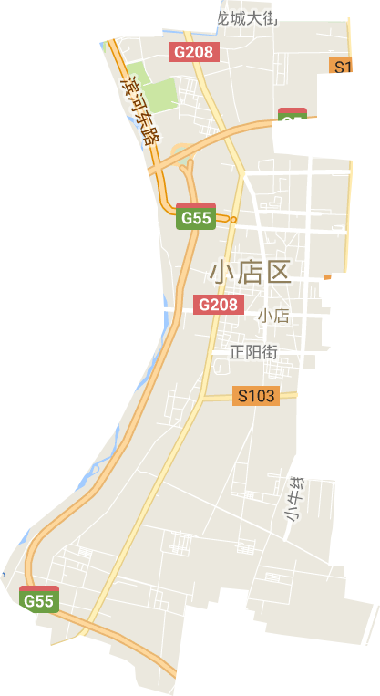 小店街道电子地图
