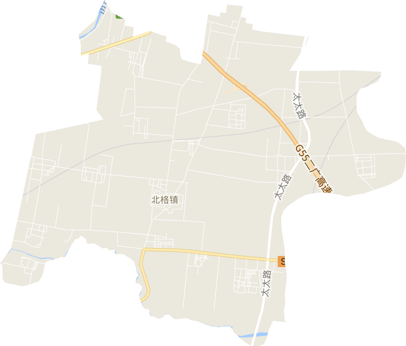 北格镇电子地图