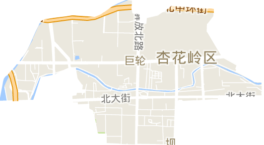 巨轮街道电子地图