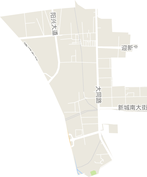 迎新街道电子地图