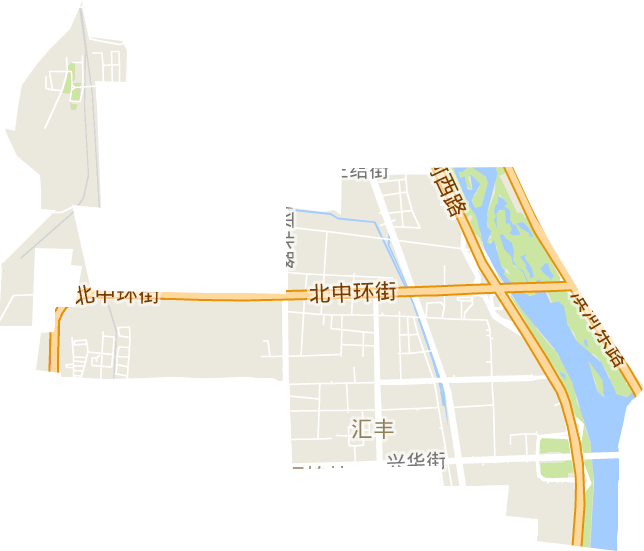 汇丰街道电子地图