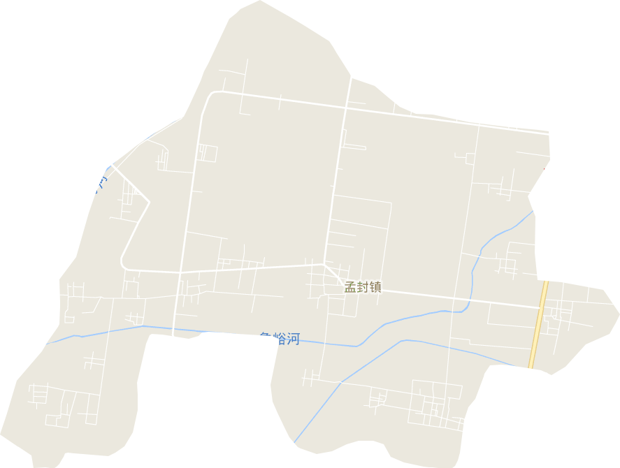 孟封镇电子地图