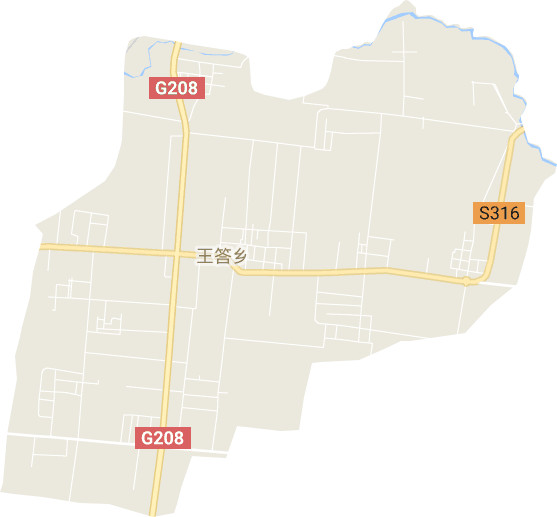 王答乡电子地图