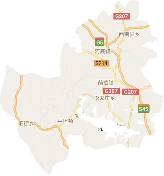郊区电子地图