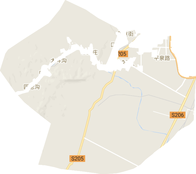 口泉乡电子地图