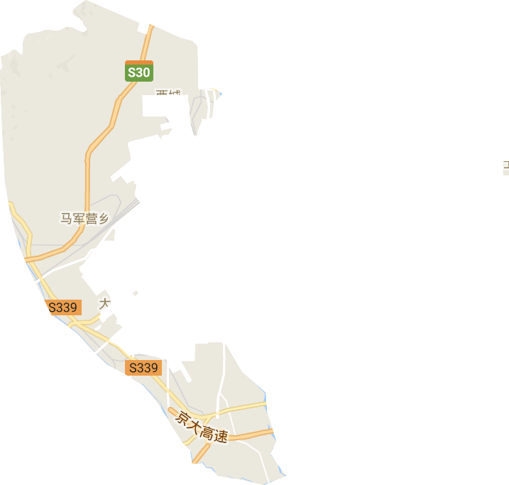 马军营乡电子地图