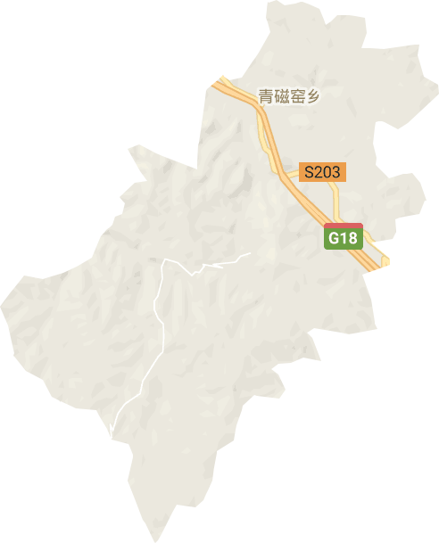 青磁窑乡电子地图
