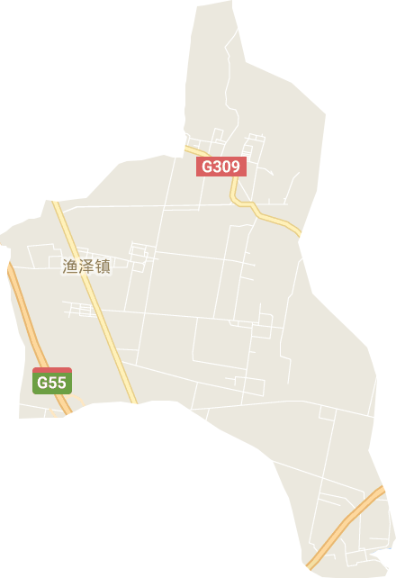 渔泽镇电子地图